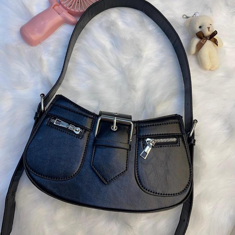 Túi Xách Tay Nữ Đeo Chéo Đeo Vai TN13 Đi Chơi Đi Học Thời Trang Thanh Lịch 2 màu đen trắng