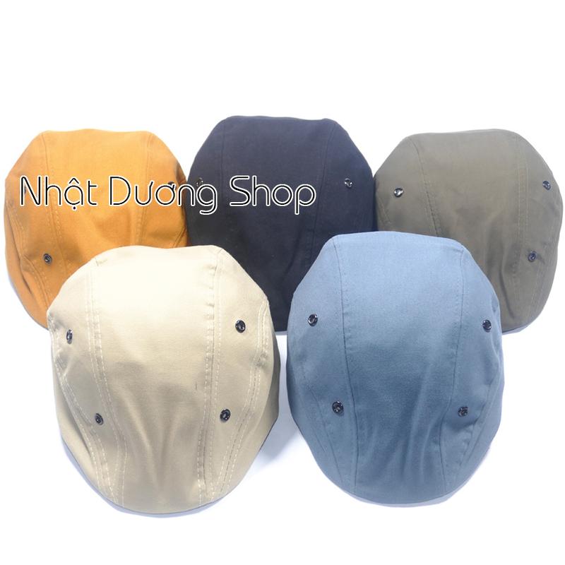 Mũ nồi nam, Nón Beret vòng đầu 55-57,58cm Nghệ Sĩ thời trang - Mũ Nồi Nam - Loại Trơn.