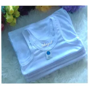 GROSIR 12 PCS ( 1 LUSIN ) KAOS DALAM ANAK PUTIH POLOS