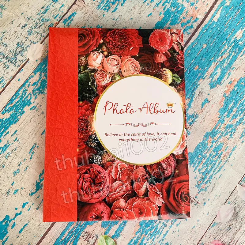 Album đựng 200 ảnh 15x21 bìa giấy cứng 2 ngăn ( đựng ảnh A5 ) 2