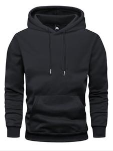 Men's Spring Autumn Thin Long Sleeve Hoodie, Casual Fashion Pocket Design, Colorblock Style, Perfect for Work Outdoors Golf Fishing