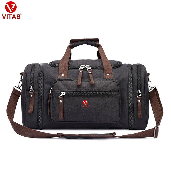 Túi Xách Du Lịch Cỡ Lớn Thời Trang VITAS VT-0272V Nhung Da Bag Nam tuitrong  dulich