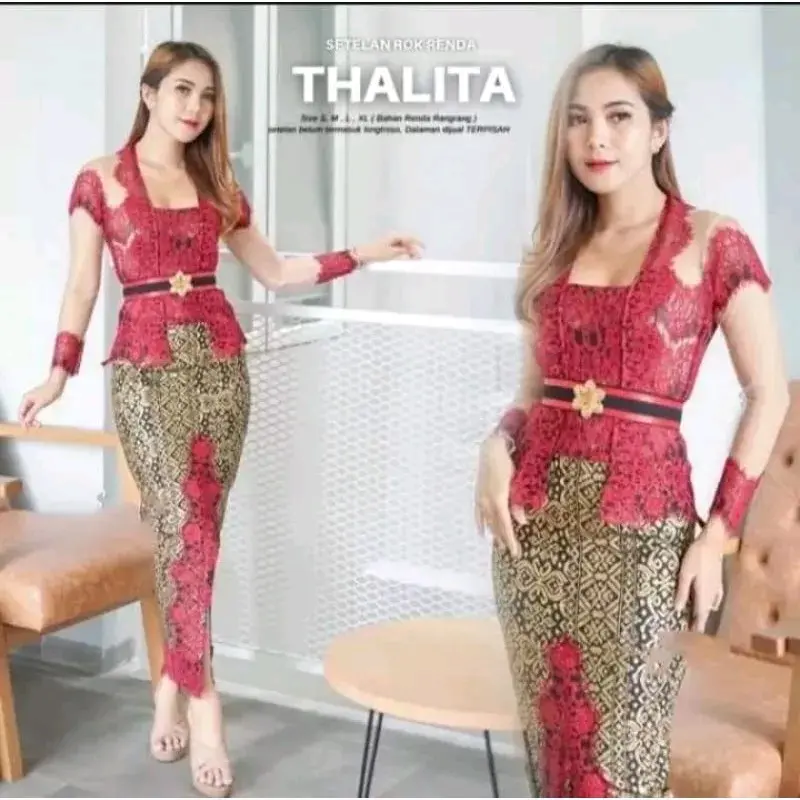 Setelan Kebaya renda Bali rangranf 0