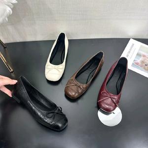 bệt nơ xinh G1 da microfiber