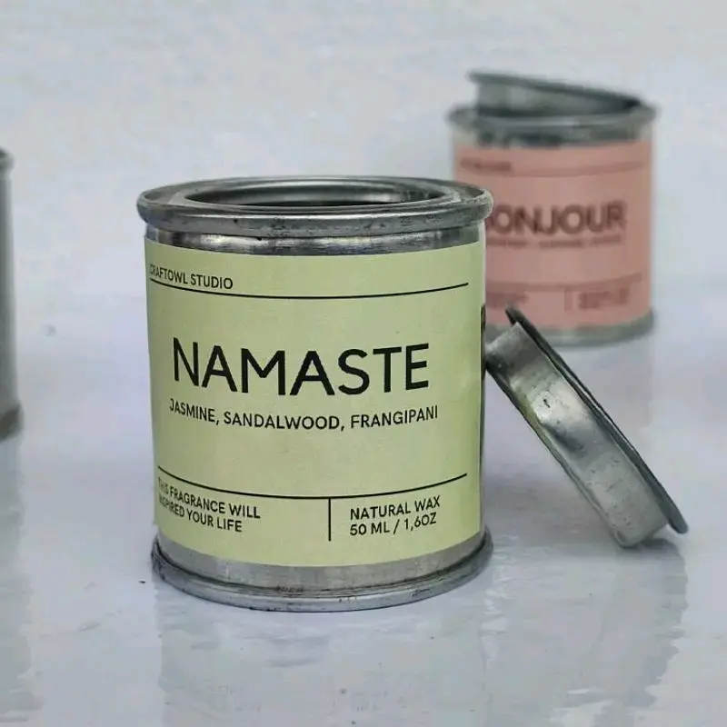 Scanted Candle Aromaterapi Lilin Aroma terapi Greeting candle - Aromatherapy Souvenir Wedding Grosir Gift Hampers 7