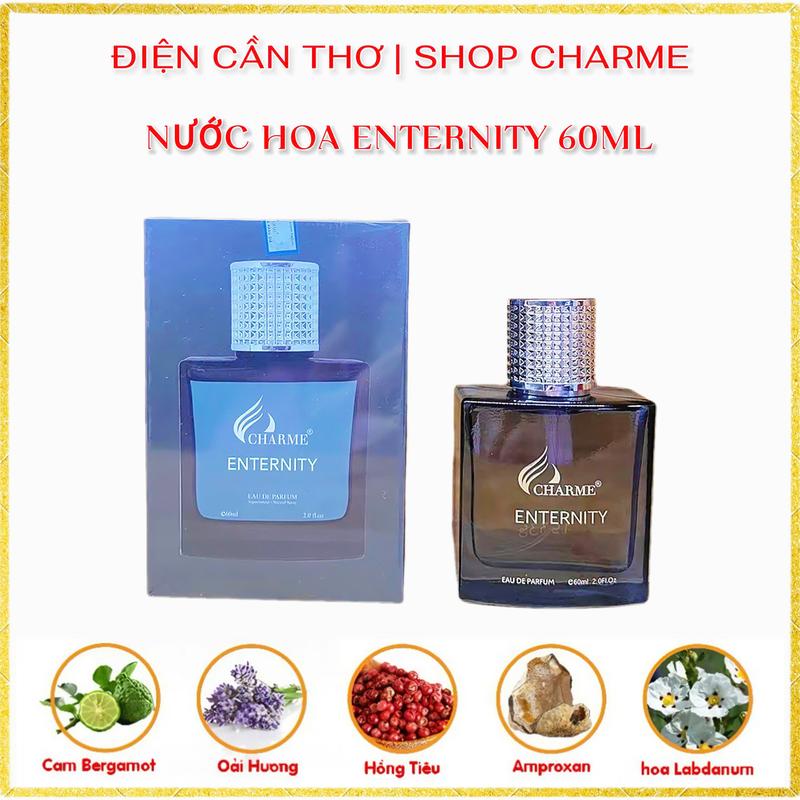 [MUA 1 ĐƯỢC 2] Nước hoa nam Charme Enternity 60ml chính hãng, Cosmetic Perfume Trà