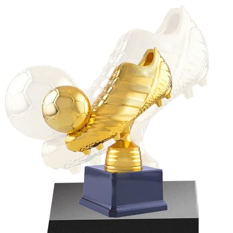 Product Introduction of Model European Football Golden Boot Award Trophy Plastics Football Match Soccer Fans Souvenir Cup Excellent Player Award Competition Honor Football Shoe Award Home Decor 12