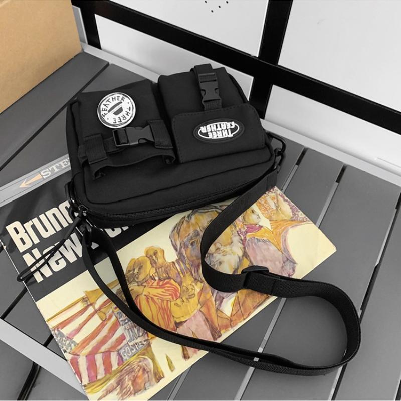 Túi đeo vai nam nữ vải canvas, phong cách đường phố T11 Bag Đeo Chéo 6