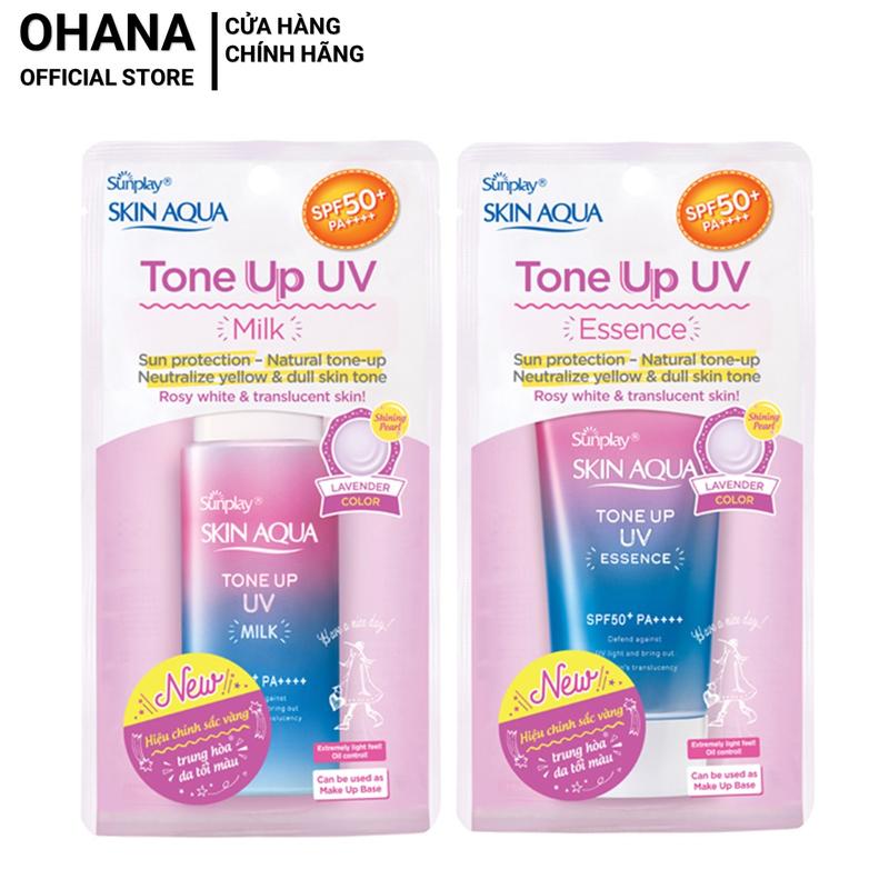  Kem chống nắng Sunplay Skin Aqua Tone Up UV Lavender SPF50+ PA++++ 50g 