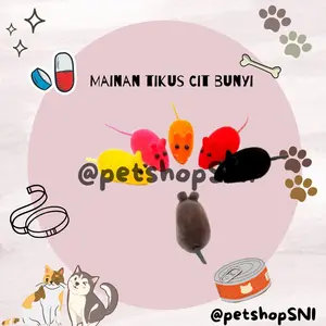 Mainan Kucing Mainan Anjing Tikus Cit Bunyi Cat Toys Dog Toys Petshop
