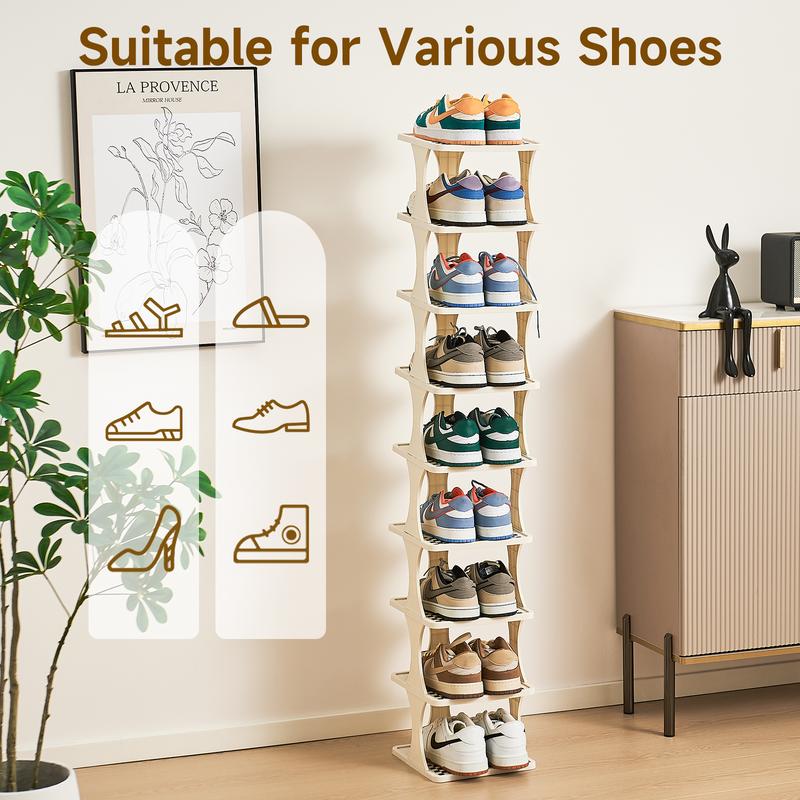 UFORU Multi-layer vertical removable shoe storage rack 1 piece modern ...