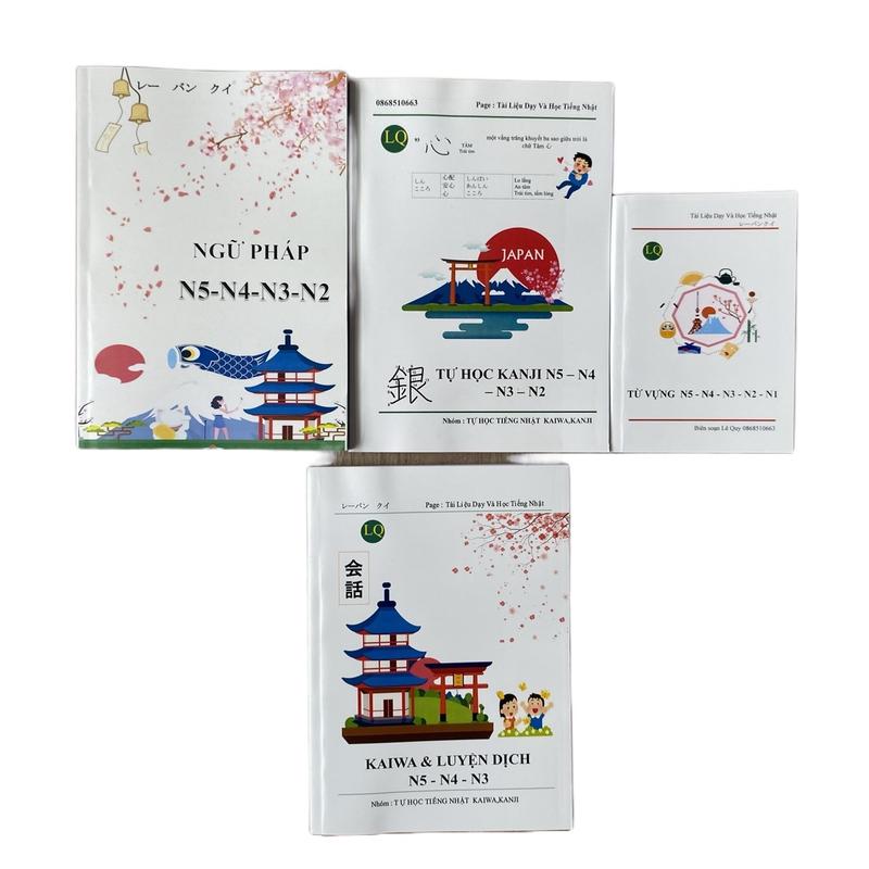 Sách - Combo Tự Học Toàn Diện N5432 (Tặng Kèm Kaiwa Và Luyện Dịch N543)