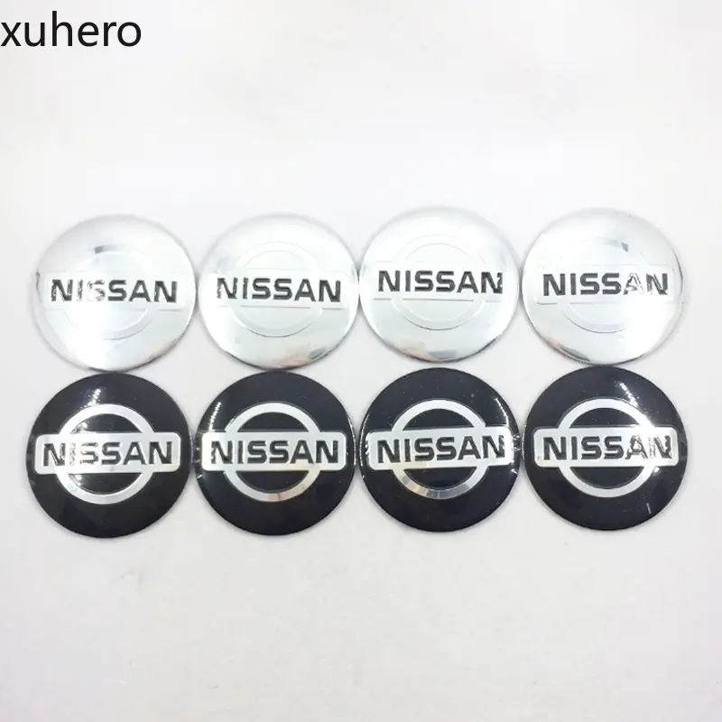 4 x 56mm NISSAN Logo Wheel Hub Center Caps Cover Emblem Badge Sticker Decal for Nissan