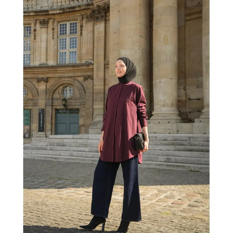 Heaven Lights - Stella Tunic - Atasan Tunik Polos Wanita 6