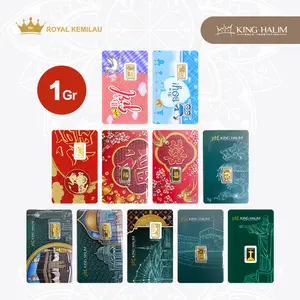 King Halim Gold Bar Edition 1 Gram