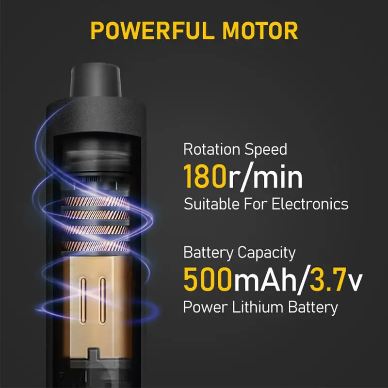 Mini Electric Screwdriver, Precision Electric Screwdriver with 42pcs Magnetic Bits, Suitable for Electronics Laptops Glasses Clocks 7