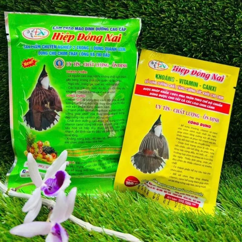 Com bo cám New và khoáng canxix cho chim cảnh hiệp đồng nai