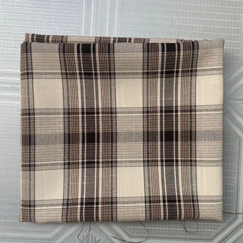 Vải caro cotton khổ 1m6 ( 178k/ khúc 2m ) 6