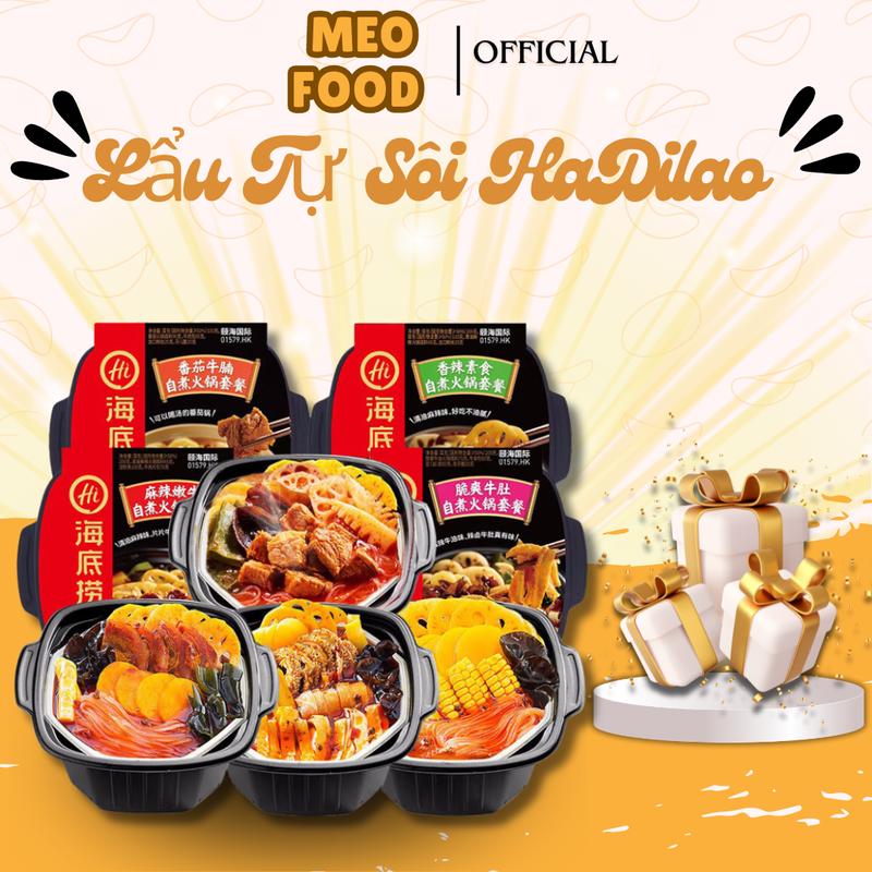 Lẩu Tự Sôi Haidilao Chính Hãng Ăn Liền Tiện Lợi Food