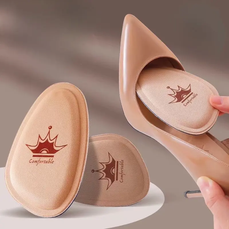 Bộ 2 Miếng Lót Giày Chống Trượt Giảm Đau Thoáng Khí Dành Cho Nữ 0