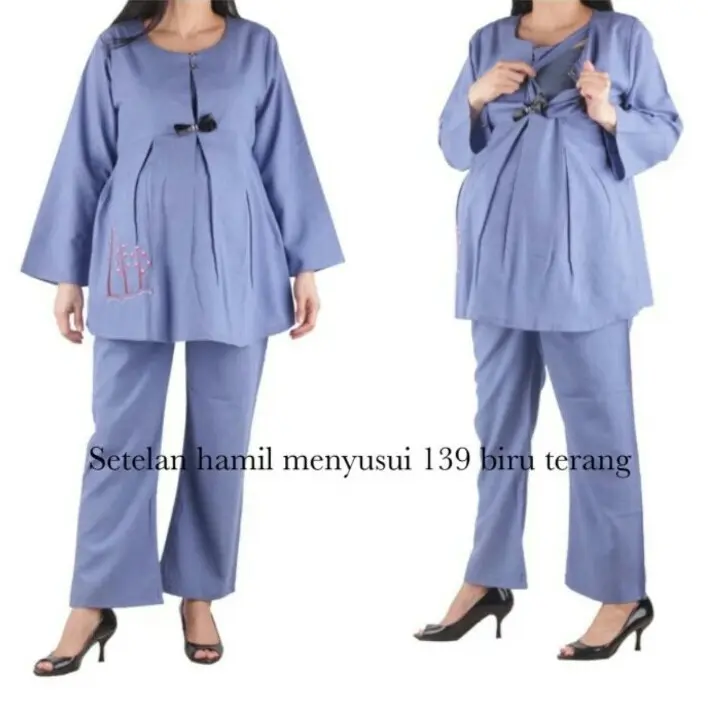 Setelan Hamil Dan Menyusui Katun 139