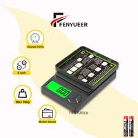 Gambar Fenyueer Timbangan Mini Digital 500gr/0.01gr / Timbangan Emas / Pocket Scalee - CX-T26-500g/0.01-Hitam-Baterai dari Fenyueer Official Store Kab. Tangerang 1 Tokopedia