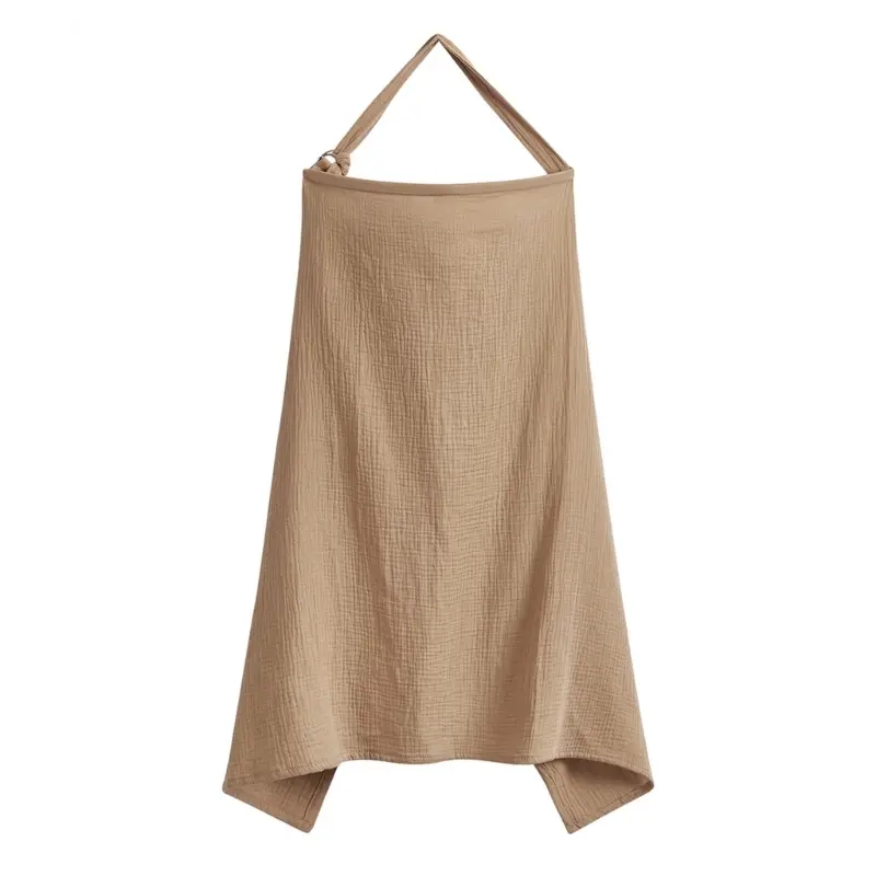 Fujin Cotton Breastfeeding Cover Breathable Muslin Nursing Cover for Baby Breastfeeding Nursing Apron Breastfeeding Essentials
