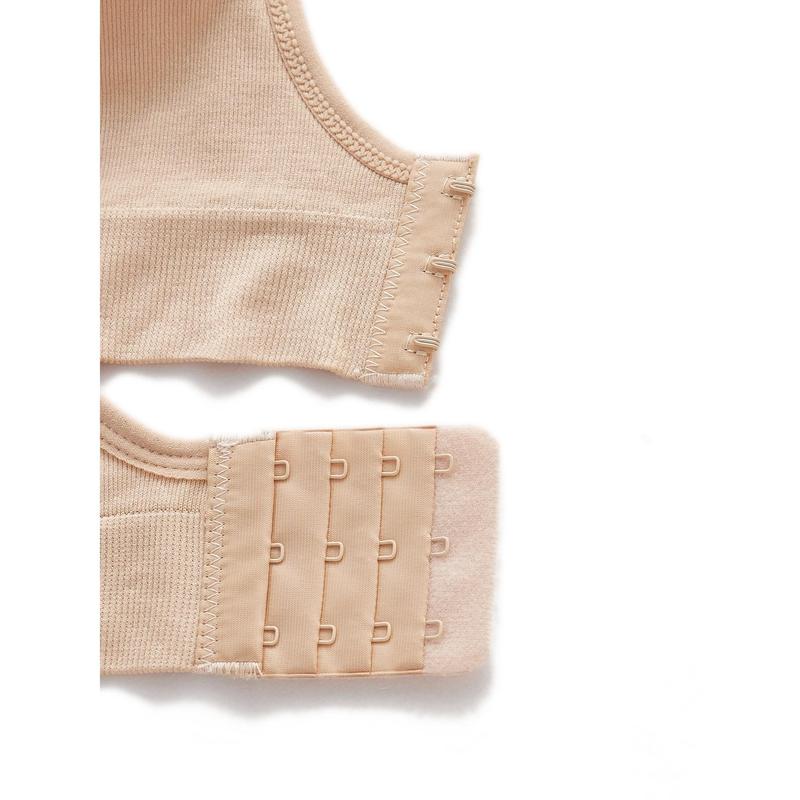 Maternity 5pack Solid Ruched Nursing Bra For Mother 4