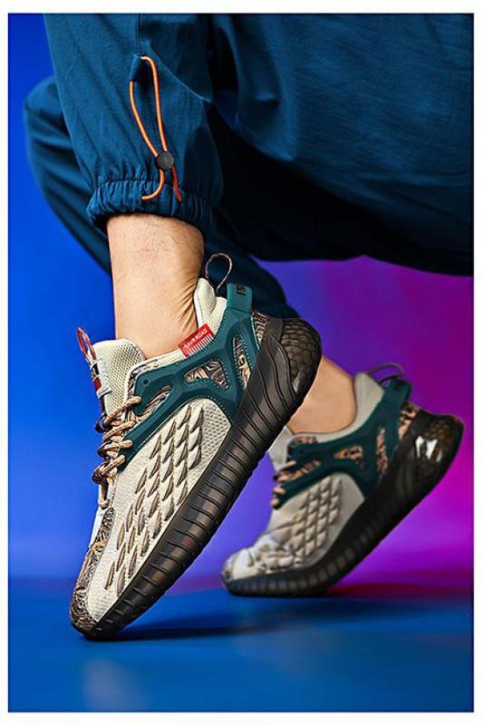 Product Introduction of Shoes Men's 2024 New Men's Sports Shoes Men's Summer Versatile Fashion Shoes Men's Trendy High Quality Daddy Running Shoes 13