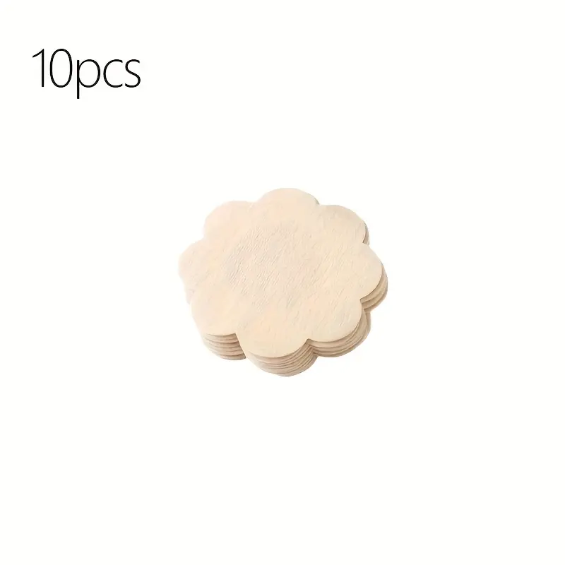 10/50/100pcs Disposable Set, Strapless Self-adhesive Breast Lift Nipple Covers for Women'S Underwear and Lingerie Accessories Womenswear Bras 3