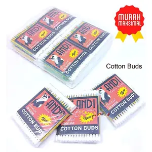 (12 PACK) COTTON BUD DEWASA ANAK GROSIR / COTTON BUDS KOREK KUPING PEMBERSIH TELINGA ear removal Kotoran Kotoran