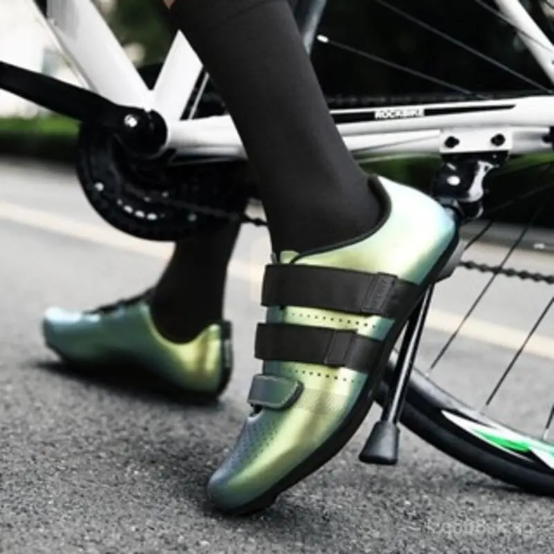 Shoes Mountain Bike Cycg Pro Race MTB Self-Locking Bicycle Sneakers Size 36-47 NYQ9