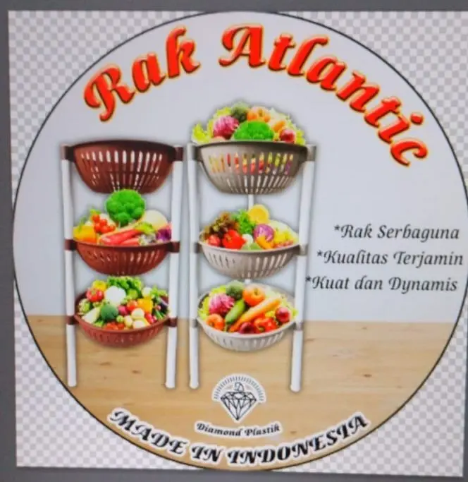 DIAMOND RAK ATLANTIC / RAK PLASTIK SERBAGUNA 3SSN
