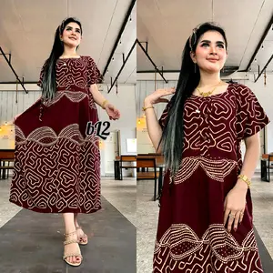 DASTER CHIBI LURIK - DASTER RAYON JUMBO TERBARU 2023