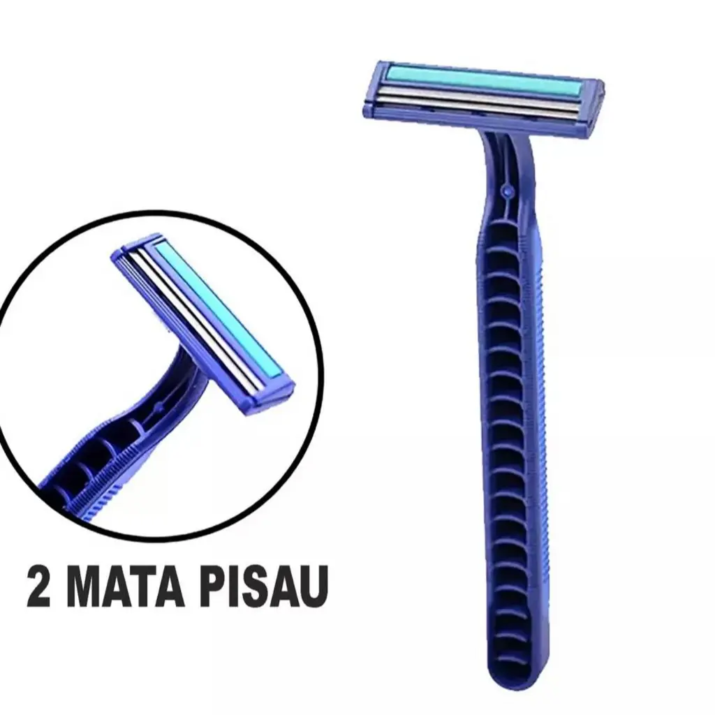 ALAT CUKUR KUMIS DAN JENGGOT 2 MATA PISAU || CUKURAN BULU KETIAK RAMBUT KAKI || CUKURAN-STANDBOO