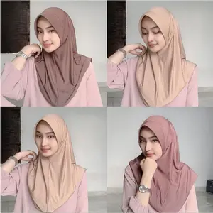 hijab sport jumbo nutup dada hijab instan volly nutup dada jersey