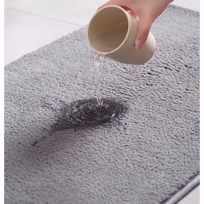 Bộ 5 Thảm Lau Chân Lông Cừu Len Mịn Siêu Thấm Hút Kích Thước 40x60cm - Chống Trơn Trượt 5