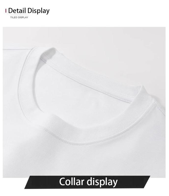 Product Introduction of Hipster brand Plankton Shuai printed short sleeve T-shirt men 2024 new summer pure cotton loose round neck shirt men 1