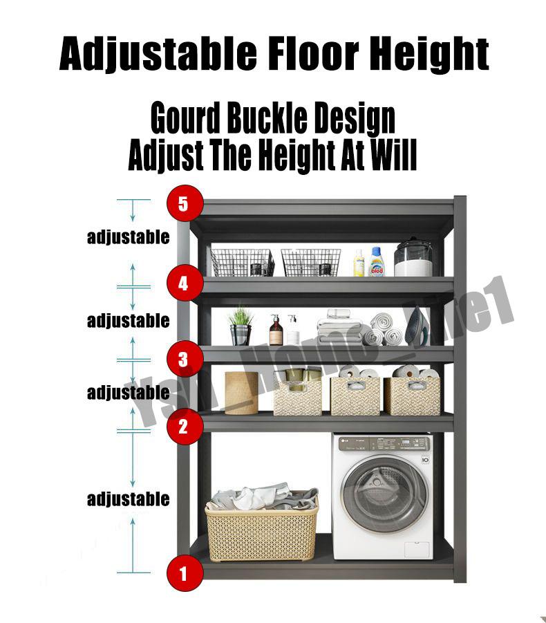 Product Introduction of CAIXUJI Heavy Duty Rack Bomb Storeroom Kitchen Storage Shelf Organiser Warehouse Boltless Shelf Metal Shelf Rack Shelving 37