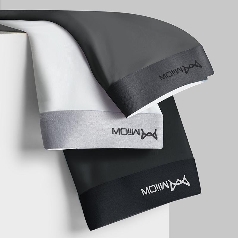 Đồ Lót Nam, Bộ 3 Chiếc, Quần Đùi Boxer, Chất Liệu Lụa Lạnh Kháng Khuẩn, Có Cỡ L-5XL, [M1511-3Pcs]