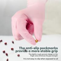 Gambar 【Apligod】10 PCS Sarung Tangan Nitrile, Sekali Pakai Food Grade Safe Glove Handscoon Berguna untuk Cuci Piring Rumah Tangga Serbaguna Food grade - Pink, S dari Apligod Kota Bekasi 3 Tokopedia