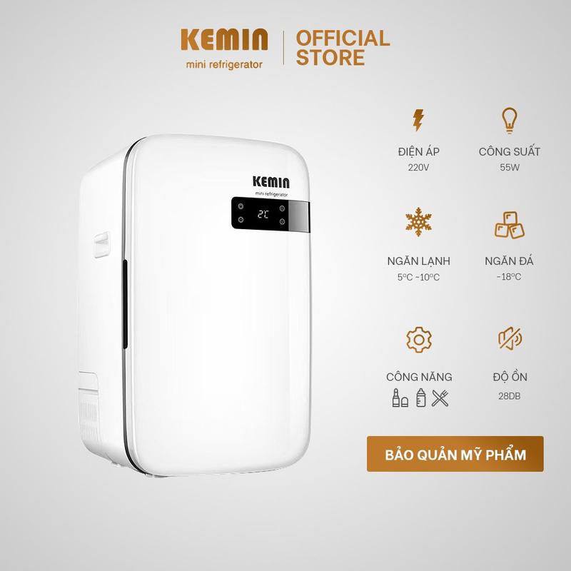  Tủ lạnh mini KEMIN K32- 32L chỉnh nhiệt có ngăn đá 