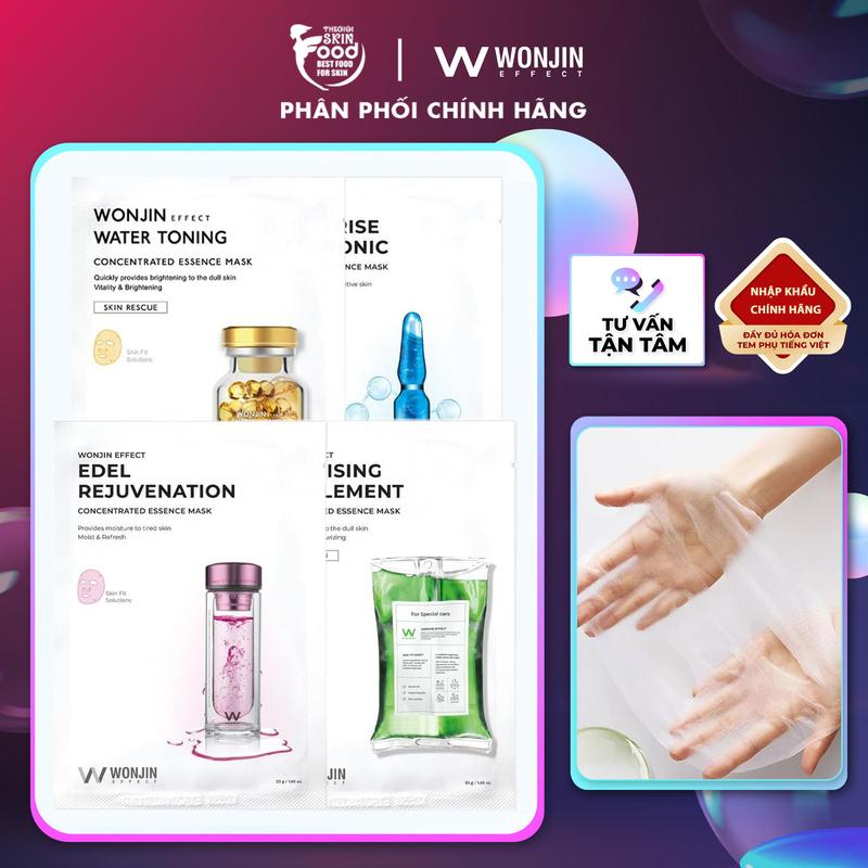  Mặt Nạ Wonjin Effect Concentrated Essence Mask 30g Skincare Cosmetics 