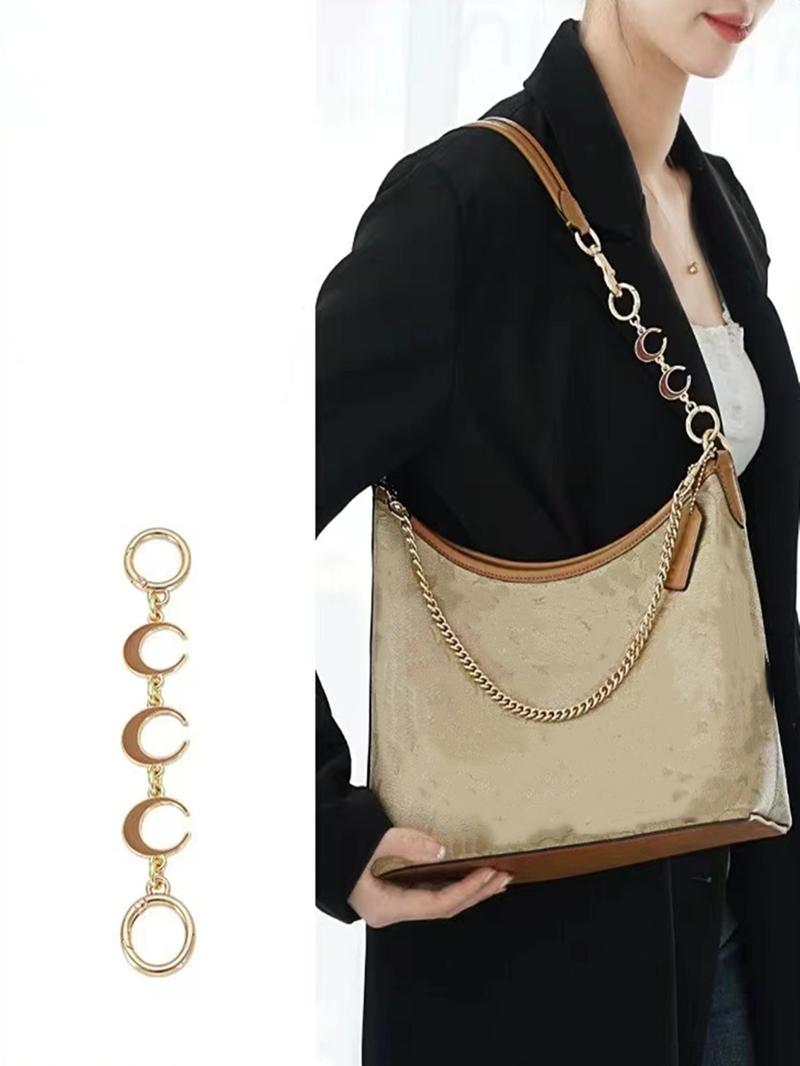 Product Introduction of Moon Design Bag Chains, Fashionable Bag Chains for Women's Handbag, Casual Trendy Versatile High-quality Daily Bag Decoration 0