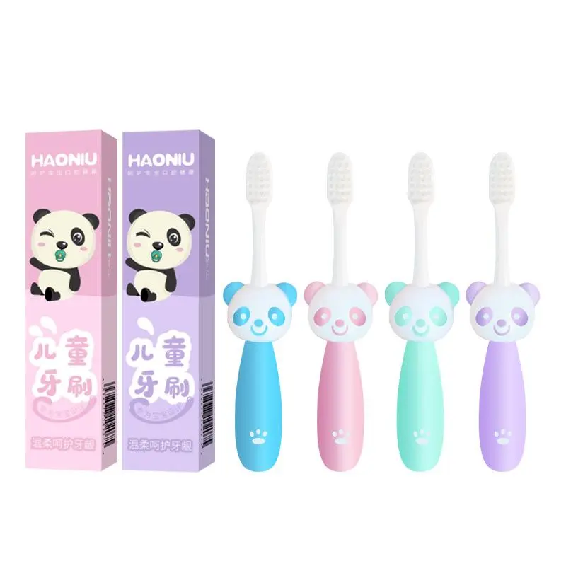 Children's Soft Bristles 1-3-6 Years Old Toothbrush Individual Packaging Baby Toothbrush Soft Bristles