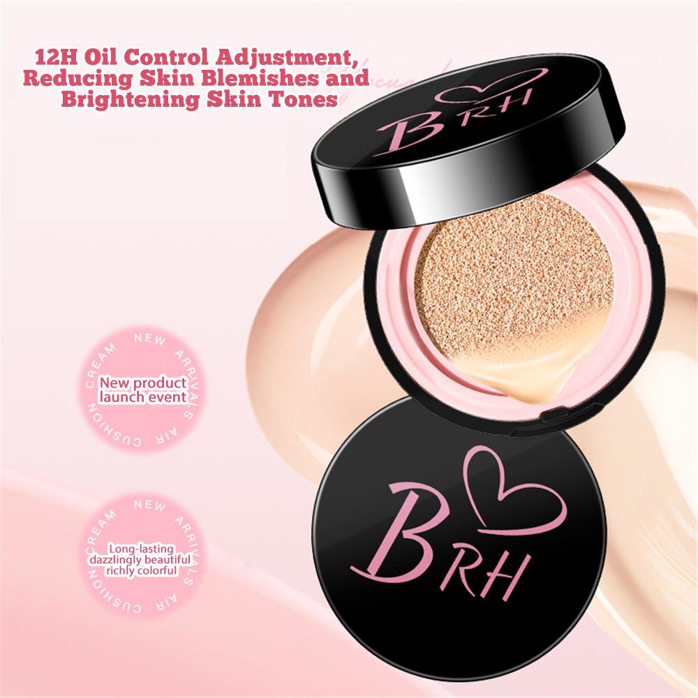 เบาะลม บีบีครีม, BRH, คอนซีลเลอร์, ให้ความชุ่มชื้น, ติดทนนาน, สามมิติ, กระจ่างใส, เมคอัพรองพื้นไร้ที