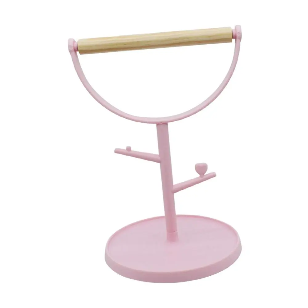 Wood Parrot Bird Perch Training Stand Portable Playstand Exercise Playing Gym for Pets Medium Parrots Pets Birds Cage Accessories