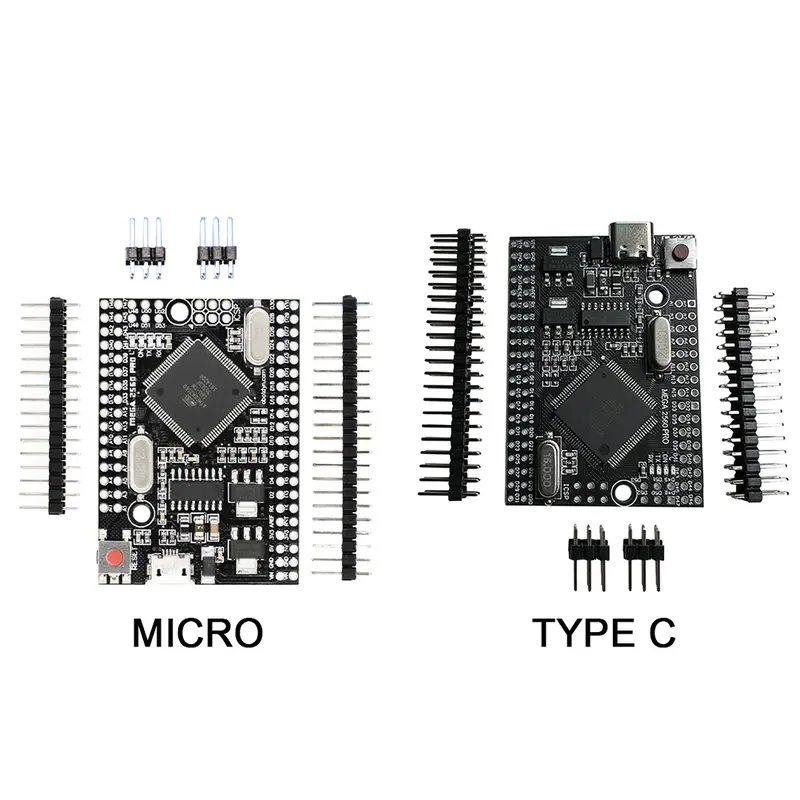 Bảng mạch dự án điện tử tự làm, Mega2560 Pro, 5V 16 MHz, Tương thích với Arduino Mega 6