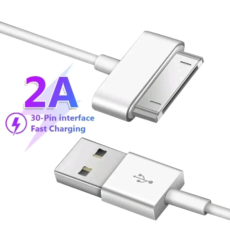 KABEL IPHONE 4 4S IPAD USB CHARGER DAN TRANSFER DATA KUALITAS ORIGINAL
