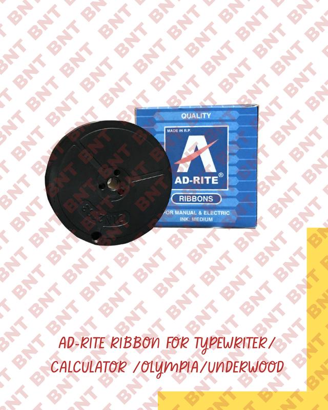 Ad-rite Olympia TW TYPEWRITER Ribbon OR ELECTRIC CALCULATOR RIBBON ...